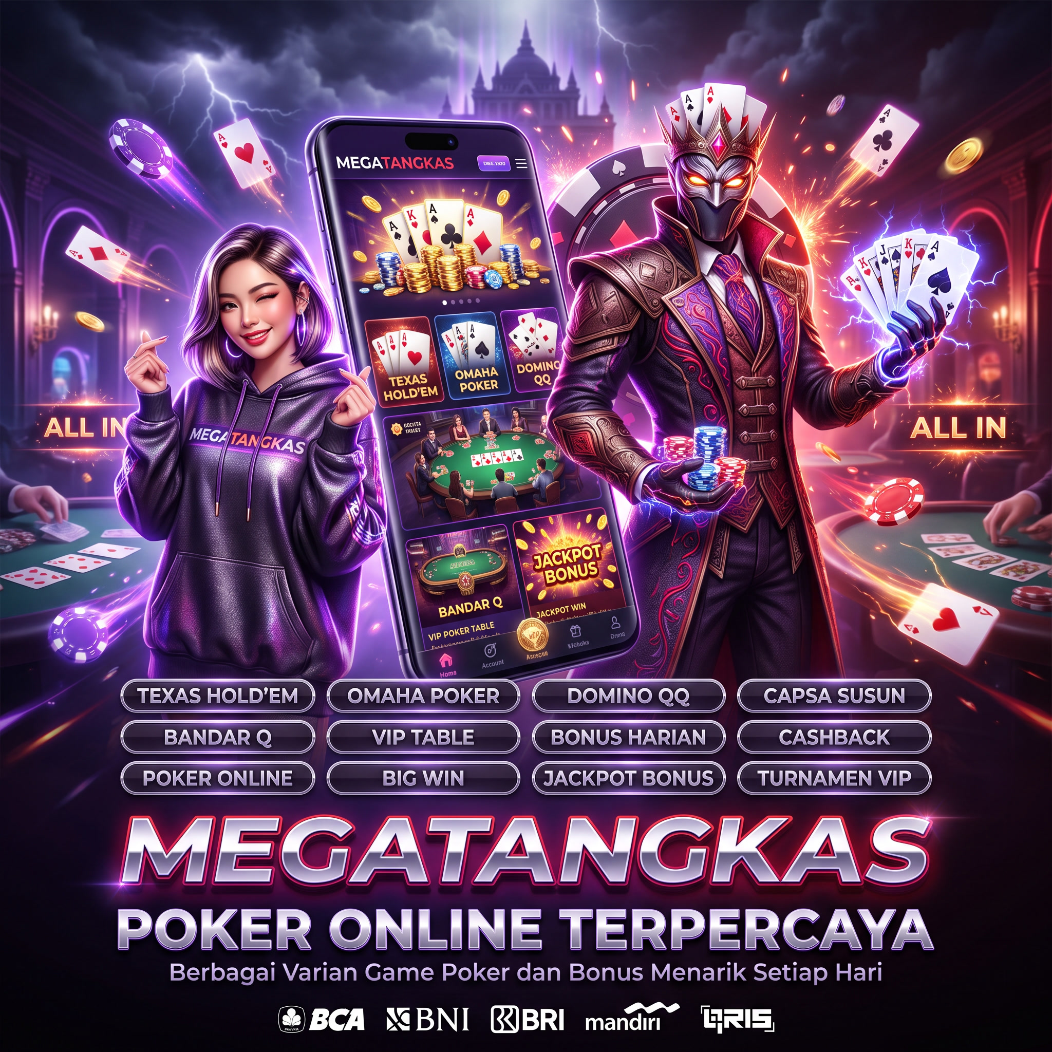 Banner poker online MEGATANGKAS